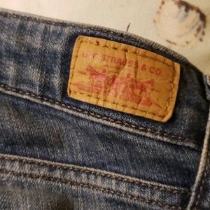 Levi's skinny superlow jeans